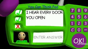 Побег от балди собери блокнотик 7 и Убеги от балди!!!