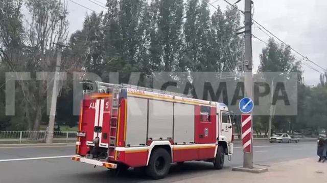 Пожар в Самаре 14.08.2023 смотреть онлайн