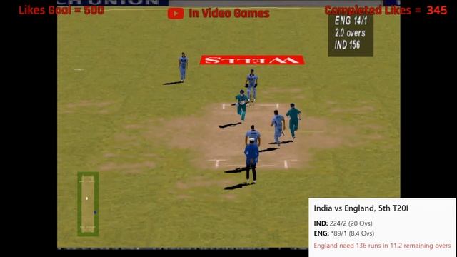 Brian Lara Cricket 99 in 2023 : India vs England T20 with Tendulkar , Dravid , Hussain , Stewart