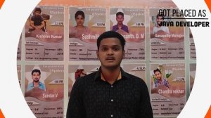 Another new Success story of our QSpiders Student. Mr.Dilip kumarplaced (Java Developer)