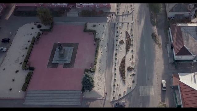 Над городом Серафимович #1. Площадь.