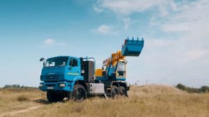 SVYATOVIT universal telescopic excavator EW-25-M1