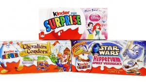 Раритетные Киндер Сюрприз #20 Бегемотики Star Wars,Принцессы Дисней,Кондоры Kinder Surprise unboxing