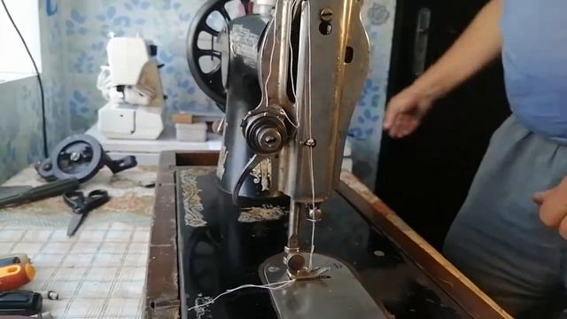 Ремонт швейной машинки  SINGER 1912 года
