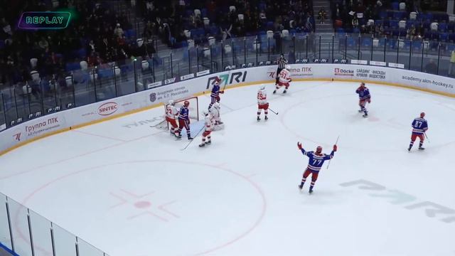 ЛАКРОСС-ГОЛ Рыбакова помог АКМ уверенно обыграть «Ижсталь»