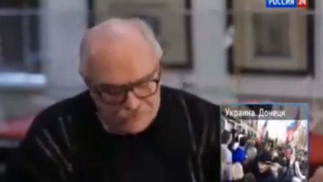 Н. Михалков читает письмо жителя Украины смотреть онлайн