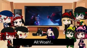 Class 1-A + Toga React To Spiderman Miles Morales |PS5|