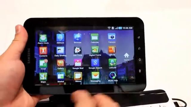 Samsung P1000 Galaxy Tablet Unlocked Android Powered with 3 MP Camera, 16GB Memory смотреть онлайн