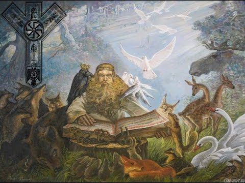 Красивая славянская музыка для души!!! Славянские картины Андрея Шишкина под русские гусли