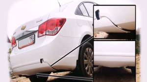 ремонт заднего бампера шевроле круз своими руками