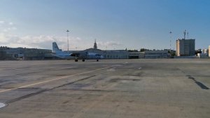 Ан-26 рулит, смотреть со звуком