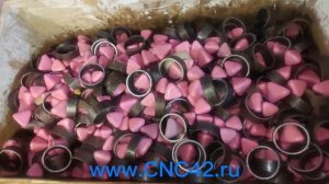 Галтовка большого количества стальных деталей ГВМ150