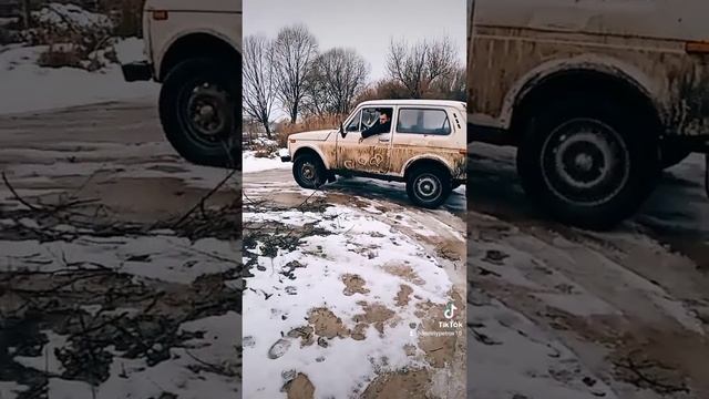 На Ниве 4×4 на раслабоне