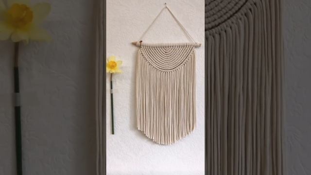 Выбери hand made декор и наслаждайся каждой секундой дома. Макраме панно на стену бохо сканди лофт