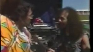 Carlos Santana & Bill Graham (†) at Moscow (july 1987)