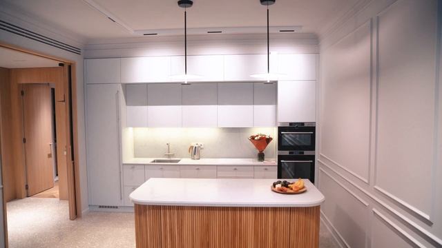 Современная кухня с очень необычным островом и гардеробная от Jim wood. Обзор от шеф - дизайнера. смотреть онлайн