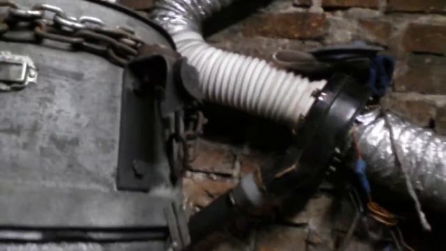 Печь на отработке. Автономное отопление растительным маслом. смотреть онлайн