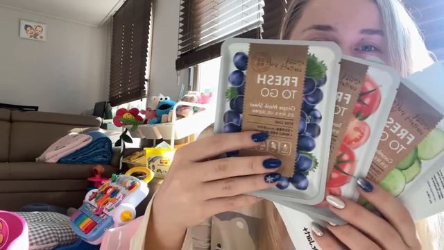 РАСПАКОВКА ПРОДУКТОВ/ МОЕ РОЖДЕСТВО В КОРЕЕ / НАШ НОВЫЙ ДРУГ ROIDMI EVA / Корея влог смотреть онлайн