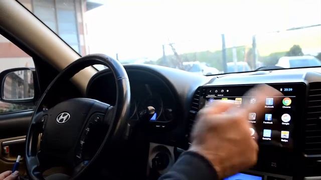 Hyundai Santa Fe 9 inç Android Multimedya Tanıtımı Mixtech MX-9.2T3