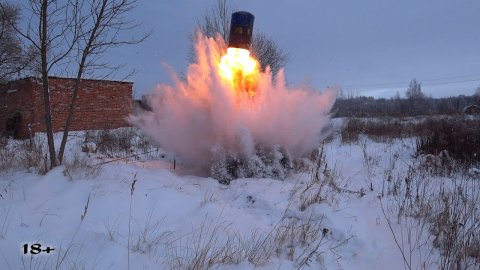 ТОП ПЕТАРД! Ацетилен + бочка + мощная петарда!!! Где теперь искать бочку!? Мощный взрыв карбида!