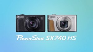 Canon выпустила камеру PowerShot SX740 HS с 40-кратным зумом