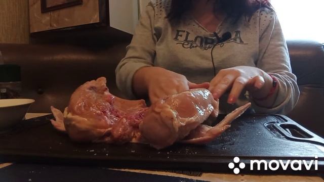 #Курица в духовке. С праздником дорогие друзья! смотреть онлайн