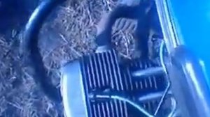 Пуск мотоцикла "УРАЛ" с облегчённым маховиком и поршнями от днепра.