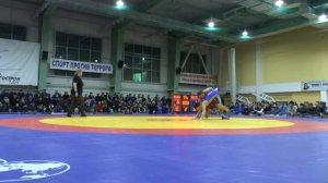 76 кг 1/4 Елканов Дамир (Алания) - Хириев Шамиль (Дагестан)