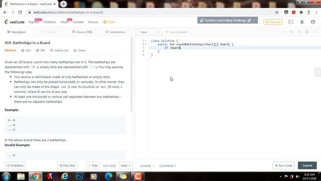 Coding Interview Tutorial 154 - Battleships in a Board [LeetCode] смотреть онлайн