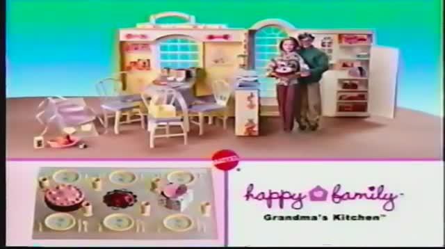 Happy Family Grandma’s Kitchen Playset Commercial (2003)