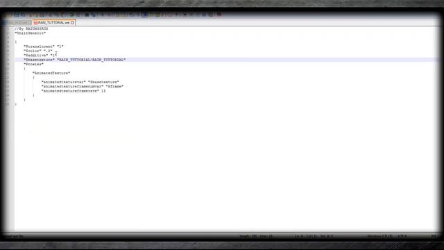 SOURCE ENGINE MODING - КАПЛИ ДОЖДЯ НА ЭКРАНЕ (TUTORIAL) смотреть онлайн