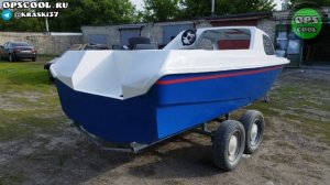 Лодка Ладога 2 покрашена полиуретановыми эмалями