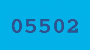 Colored Numbers from 0 to 10,000
