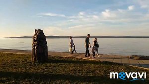 Путешествие по Карелии. Набережная Петрозаводска.