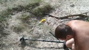 Коп на пляже в Волгодонске!