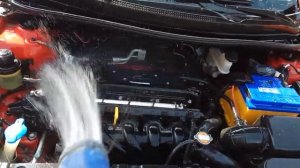 Мойка двигателя своими руками Hyundai Solaris часть 2