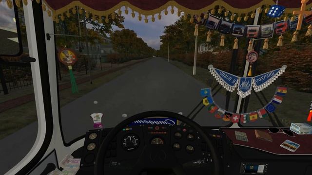 Дорога в детство на автобусе ЛАЗ 52527 карта Мичурино Omsi 2 смотреть онлайн