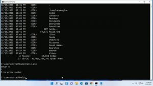 How to compile and run c / c++ program from command prompt in Windows 11 | GCC | G++ | CMD