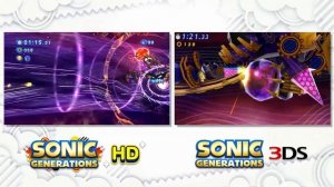 Sonic Generations HD vs. 3DS