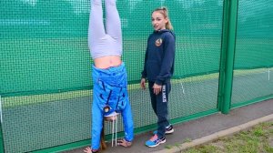 СТОЙКА НА РУКАХ ЗА 5 МИНУТ! СОВЕТЫ ОТ ЧЕМПИОНА!