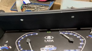 Замена шкалы ваз 2107 подробное видео + руль барс