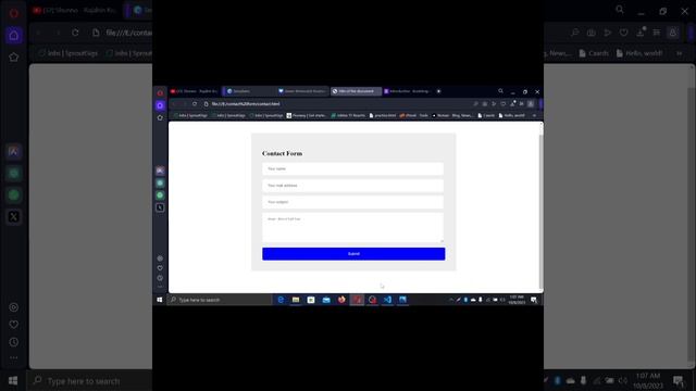 How to tesponsive html css form for mobile device | Responsive from bootstrap 5 смотреть онлайн