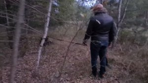 Кровяной след.