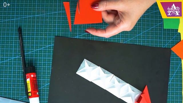 ПОДЕЛКА - АППЛИКАЦИЯ ко ДНЮ КОСМОНАВТИКИ "РАКЕТА" смотреть онлайн