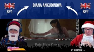 Diana Ankudinova Диана Анкудинова - Snow Fall Падает снег (BRITS REACTION!)🇷🇺