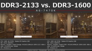 A6-7470K  DDR3-2133 vs. DDR3-1600