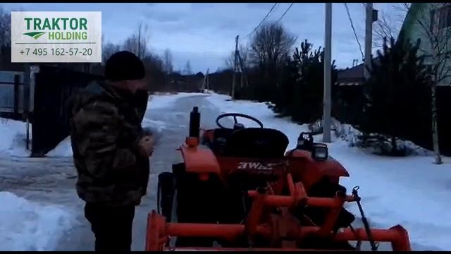 Наш подписчик купил японский трактор Hinomoto E2304. Делится первыми впечатлениями