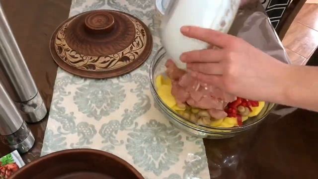 Картошка с мясом в духовке « Готовим вместе с Викторией « смотреть онлайн