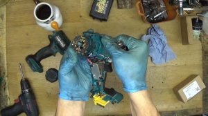 Makita 18V impact driver DTD152 armature change