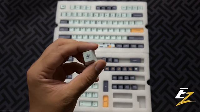 Keycap Cho Bàn Phím Cơ Black Blue Cherry Profile | EZPC смотреть онлайн